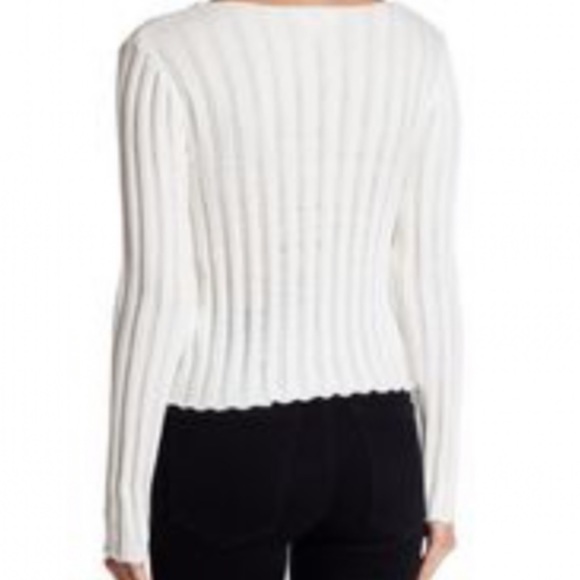 Textured Sweater in White - Picture 2 of 3